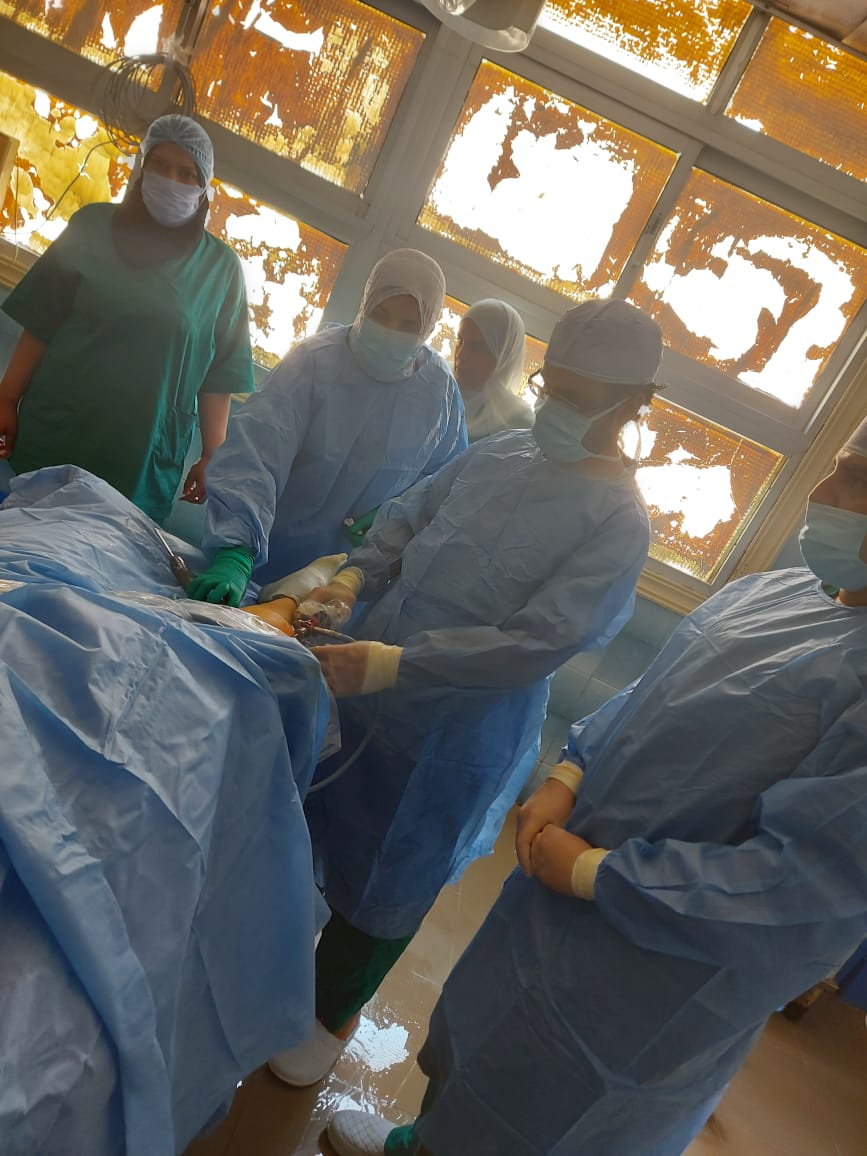 نجاح عملية ركبة بمستشفى السنبلاوين