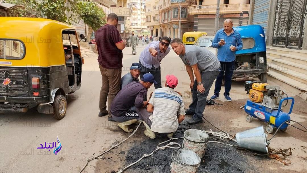 جانب من أعمال التطهير