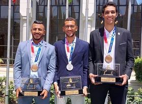 تكريم أبطال مصر الأولمبيين