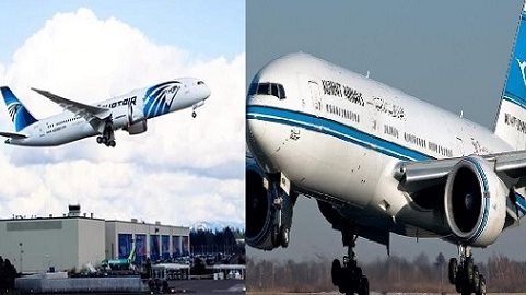 الطيران بين مصر والكويت