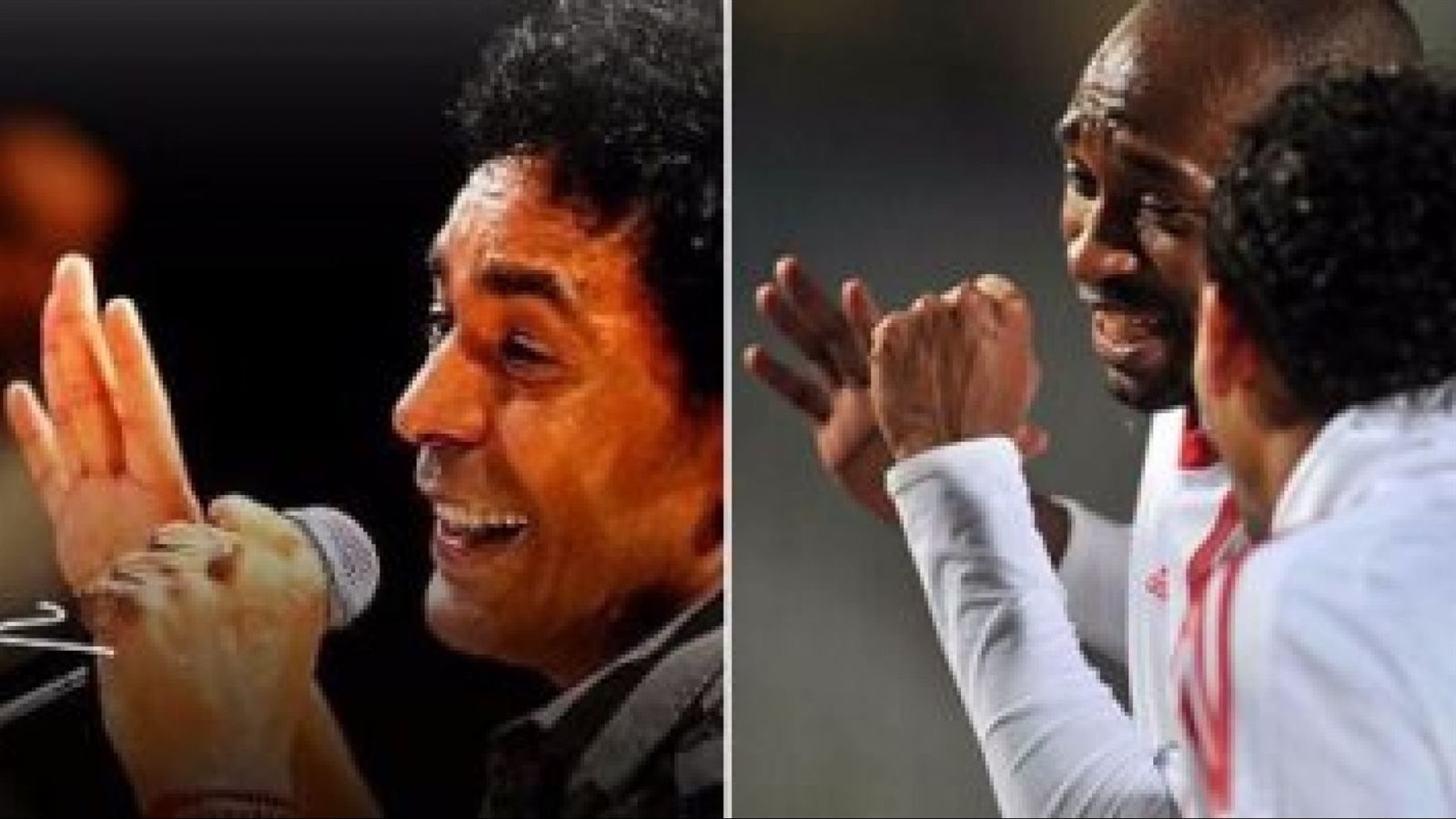 شيكابالا ومحمد منير 