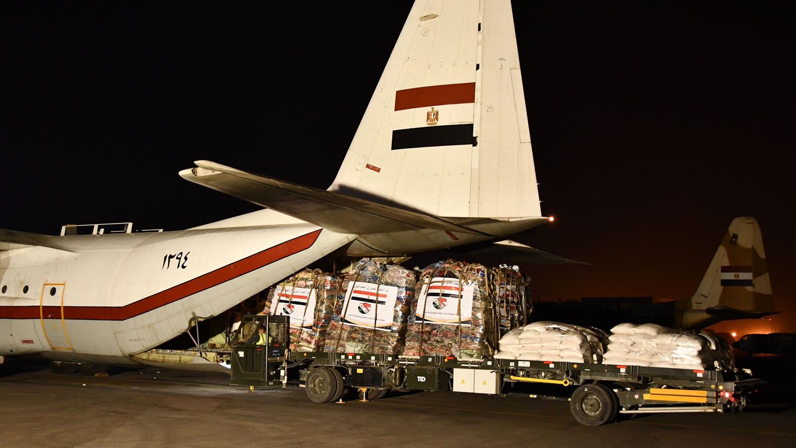 صورة من المساعدات