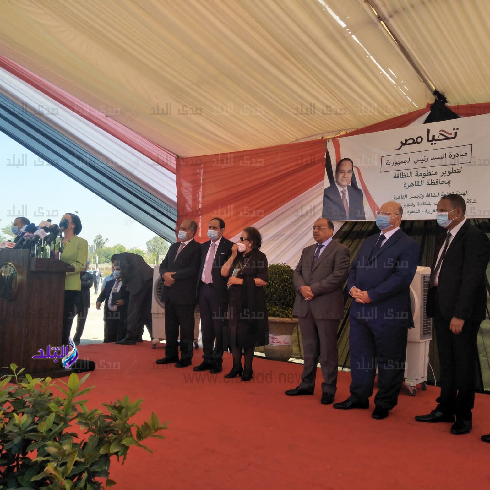 انطلاق منظومة النظافة الجديدة بالقاهرة