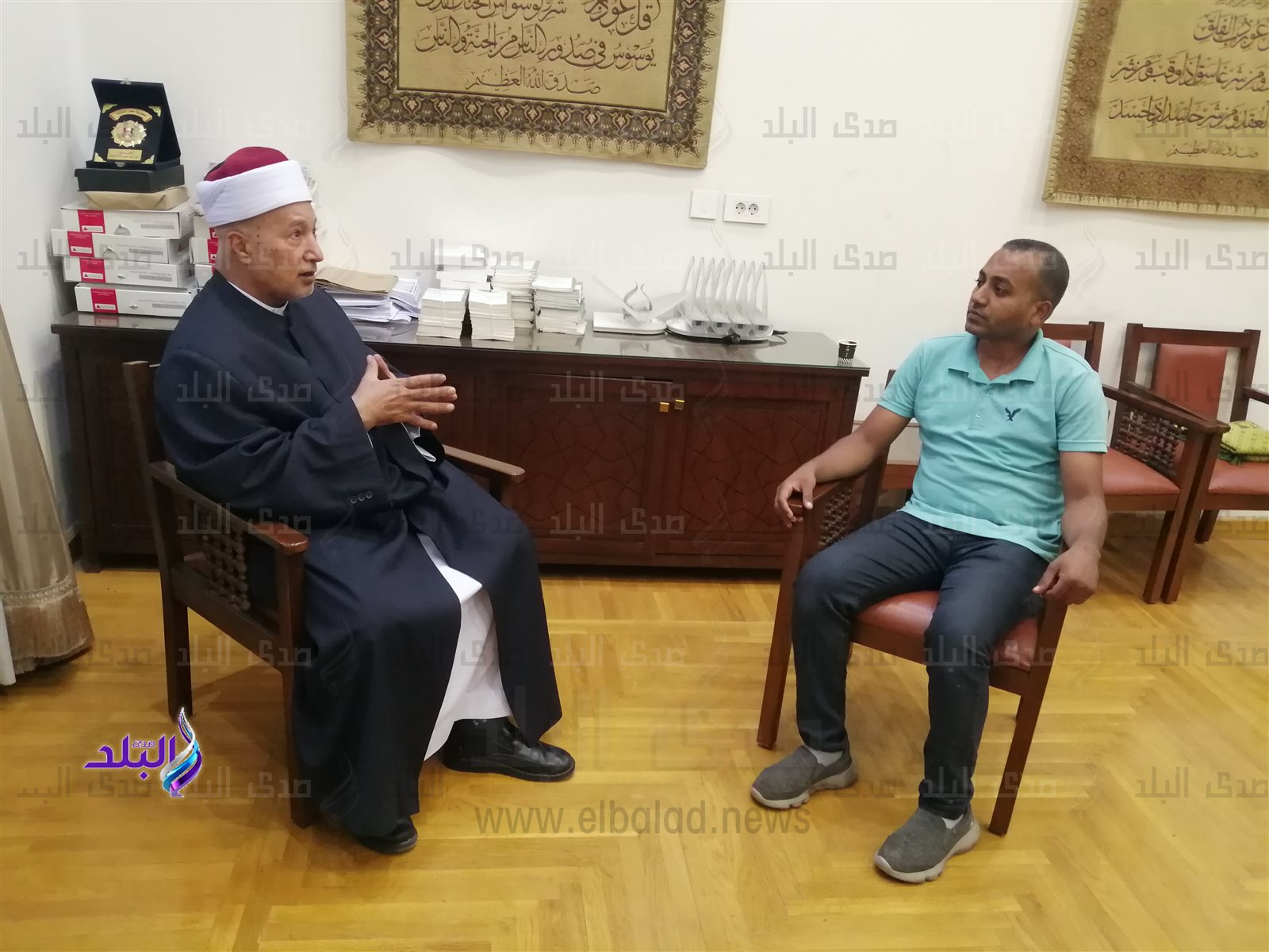 الشيخ محمد زكي من علماء الأزهر الشريف في حوار لصدي البلد