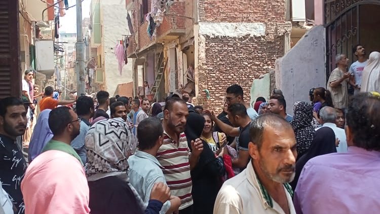 إصابة رئيس حي اول طنطا في حادث انهيار منزل بسبب انفجار اسطوا