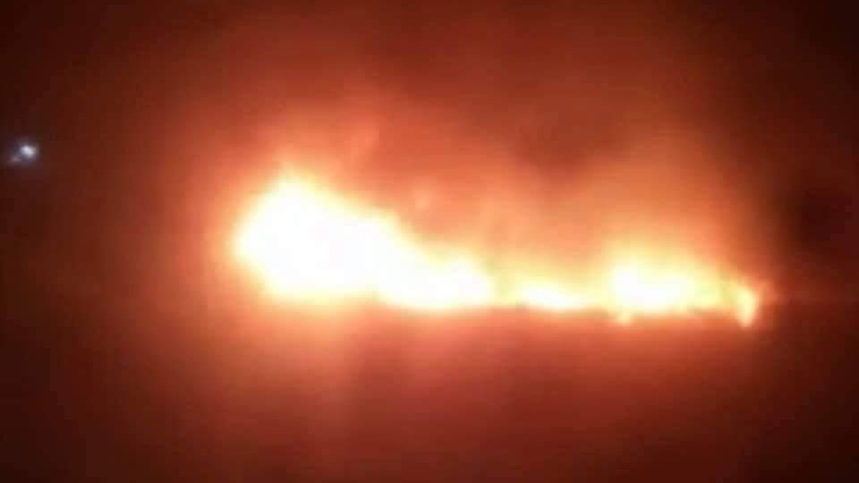 حريق الشرابية 