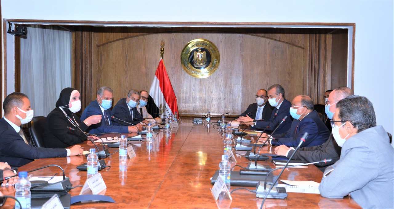 وزيرا التنمية المحلية والصناعة 