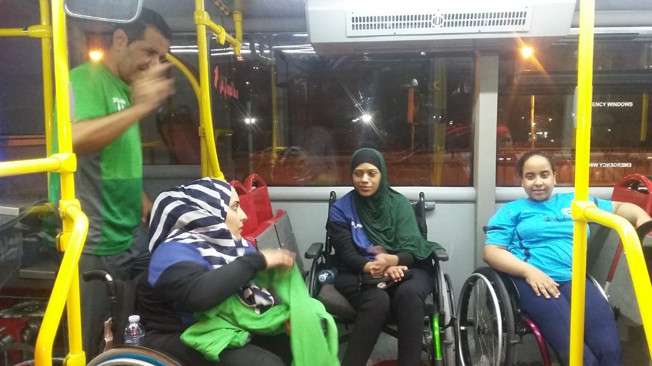 تجهيزات أتوبيسات لذوي الهمم