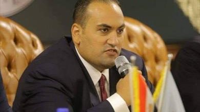 النائب محمد الرشيدي عضو مجلس الشيوخ