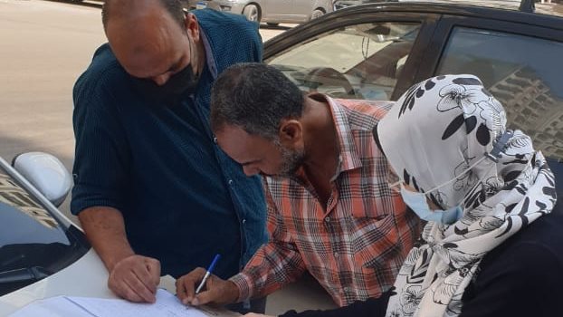 محافظ الغربية يدعم متضرري المنزل المنهار بطنطا ويقرر إزالته 