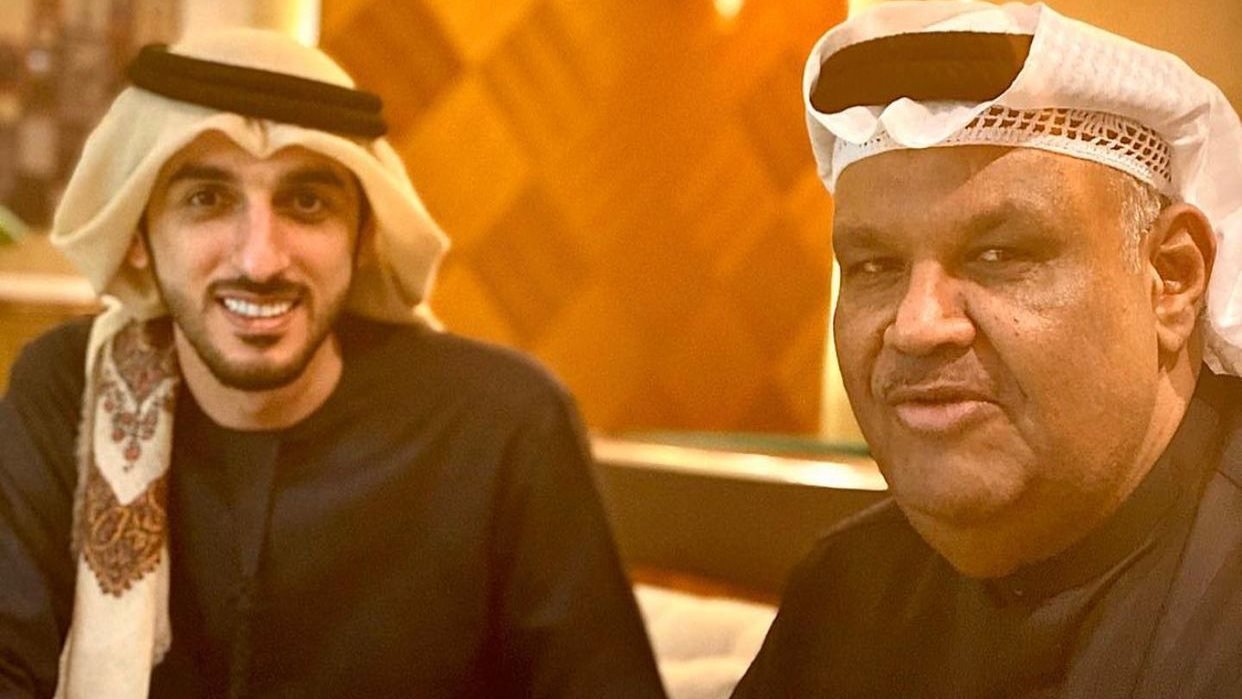 محمد الأحمد مع نبيل شعيل 