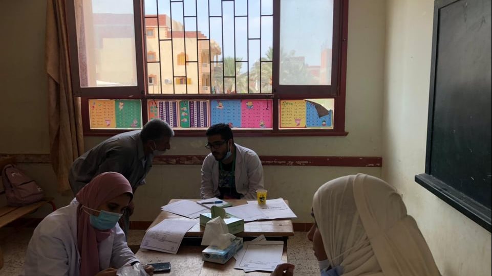 جانب من القافلة