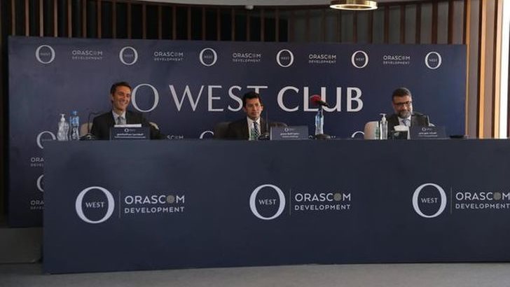 أوراسكوم للتنمية تضع حجر الأساس لنادى «O West» الرياضى