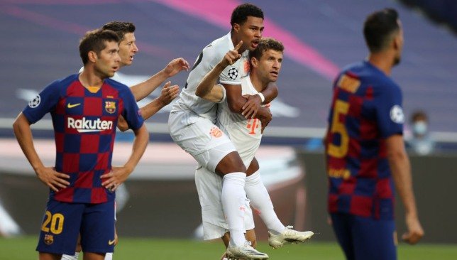 بايرن ميونخ ضد برشلونة