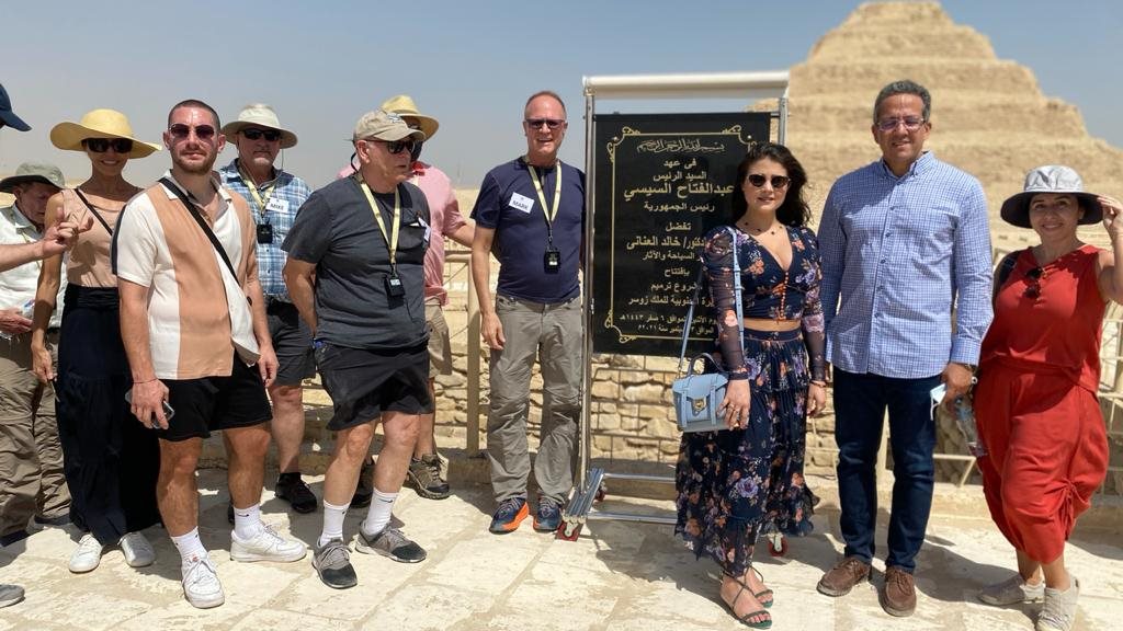مشروع ترميم المقبرة الجنوبية للملك زوسر بسقارة