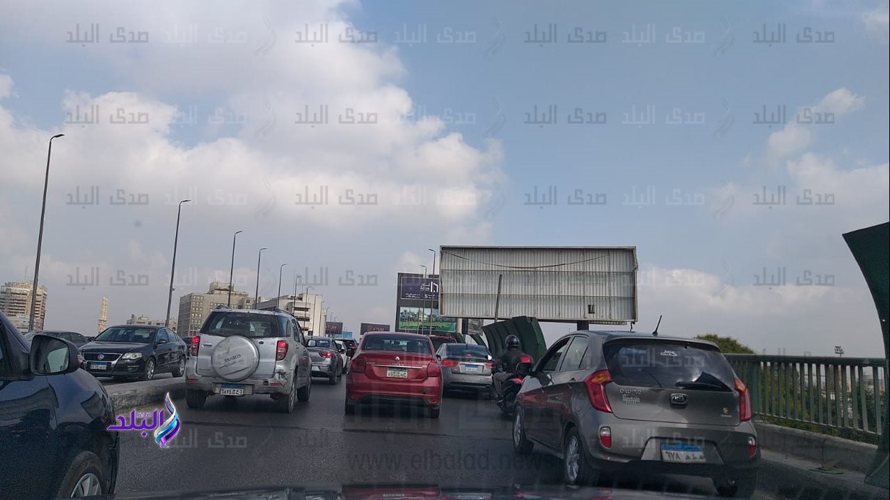 حاله المرور أعلى كوبرى 6 أكتوبر 