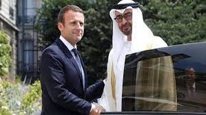 ولي عهد أبو ظبي وماكرون