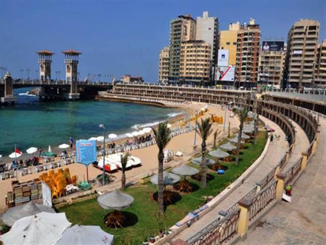 صورة لشواطئ الإسكندرية 