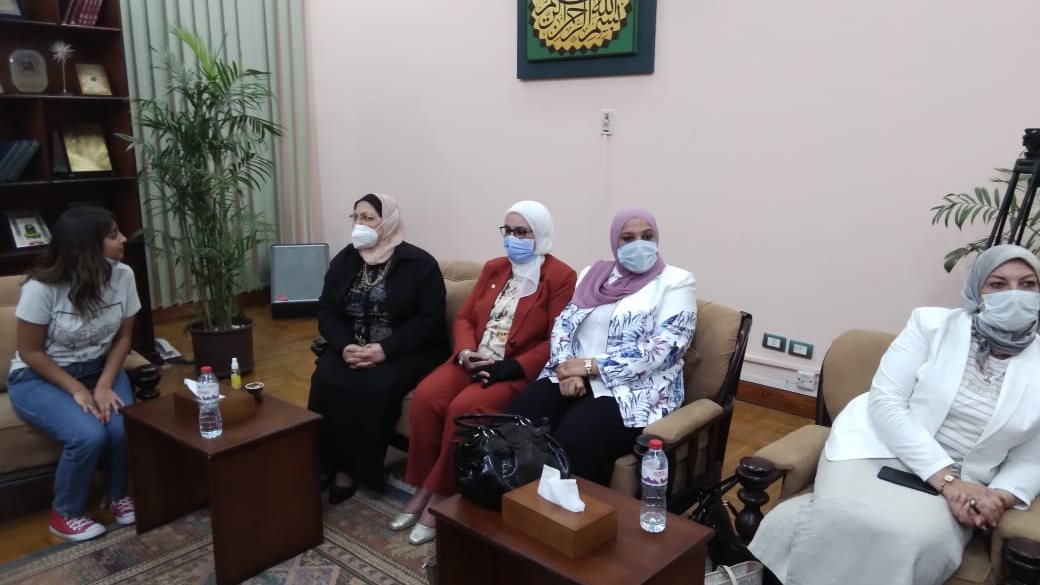 جلسة الصلح بجامعة طنطا 