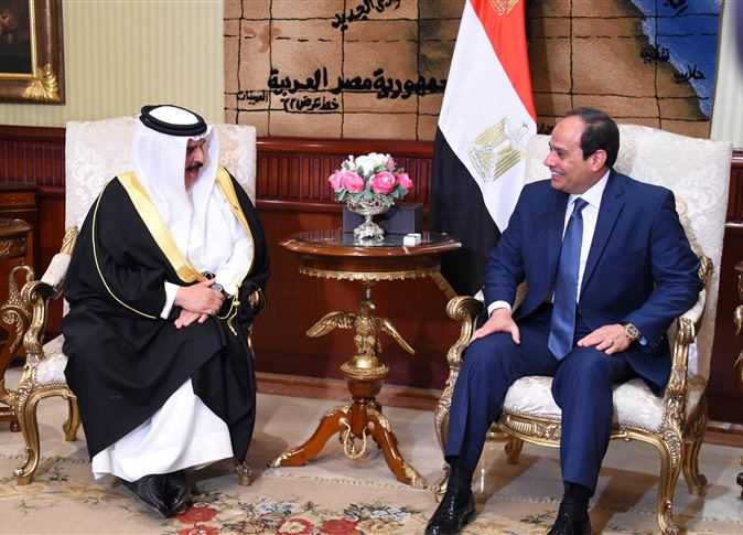 الرئيس السيسي والملك حمد بن عيسى الرئيس السيسي والملك حمد بن عيسى