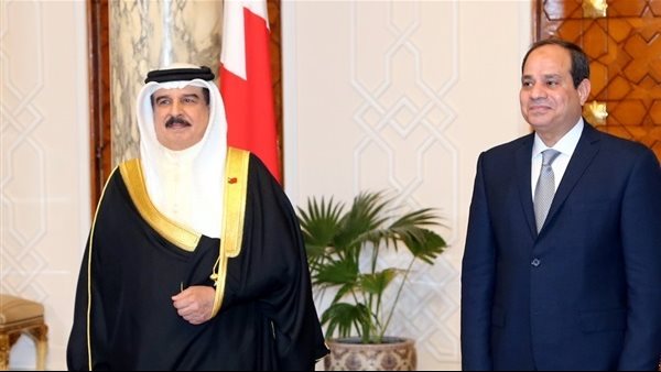 الرئيس السيسي و ملك البحرين