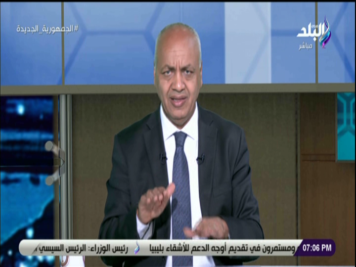 الإعلامي مصطفى بكري 