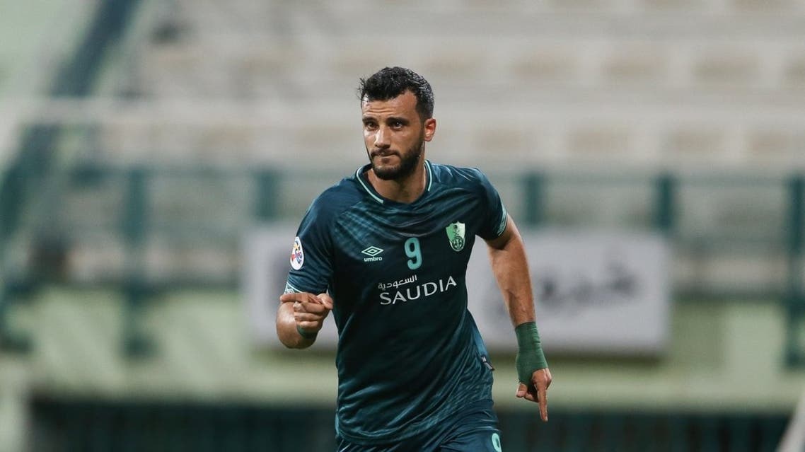 عمر السومة مهاجم فريق أهلي جدة
