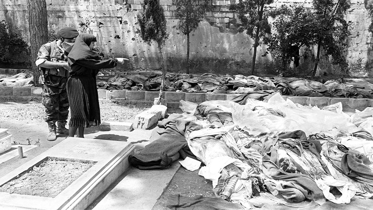 من مذبحة صبرا وشاتيلا