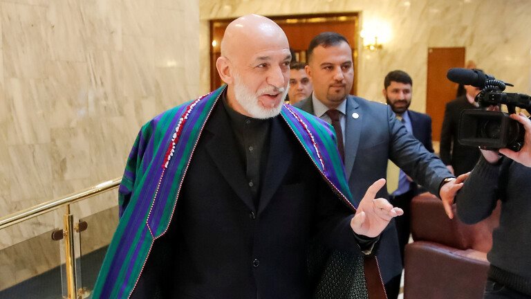 الرئيس الأفغاني السابق حامد كرزاي