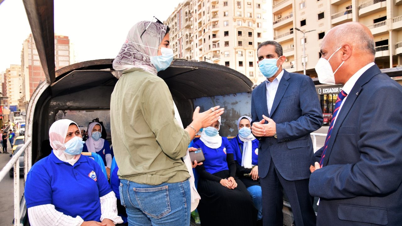 محافظ الغربية يشهد انطلاق حملة «معًا نطمئن.. سجل الآن»