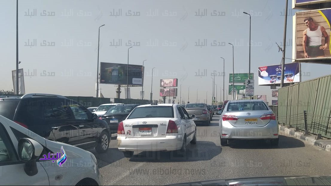 حاله المرور أعلى كوبرى 6 أكتوبر 