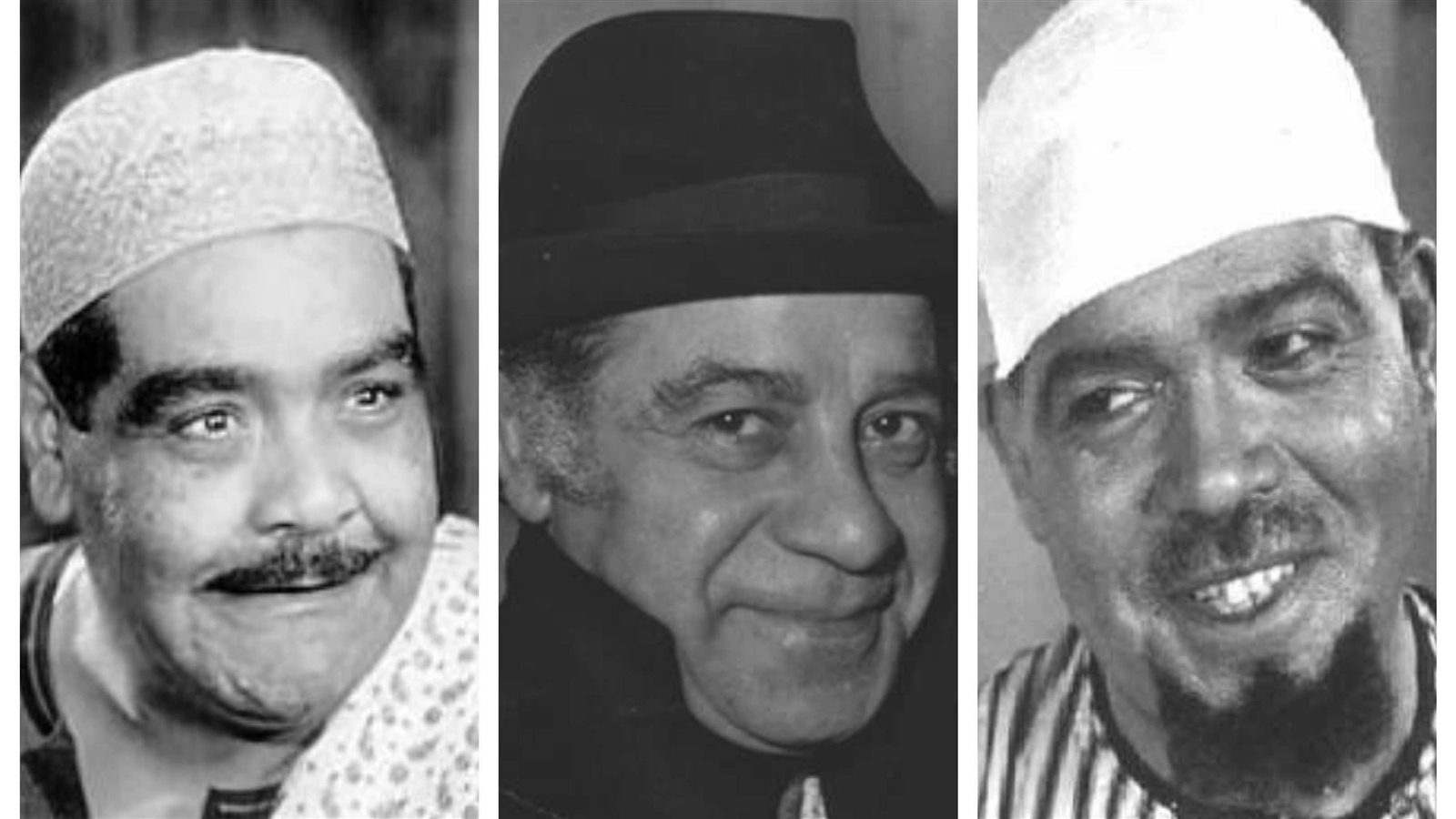 الكسار - الهنيدى - القصبجى 