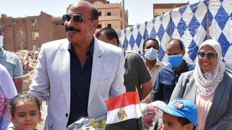 محافظ أسوان يفتتح حى اللوتس 