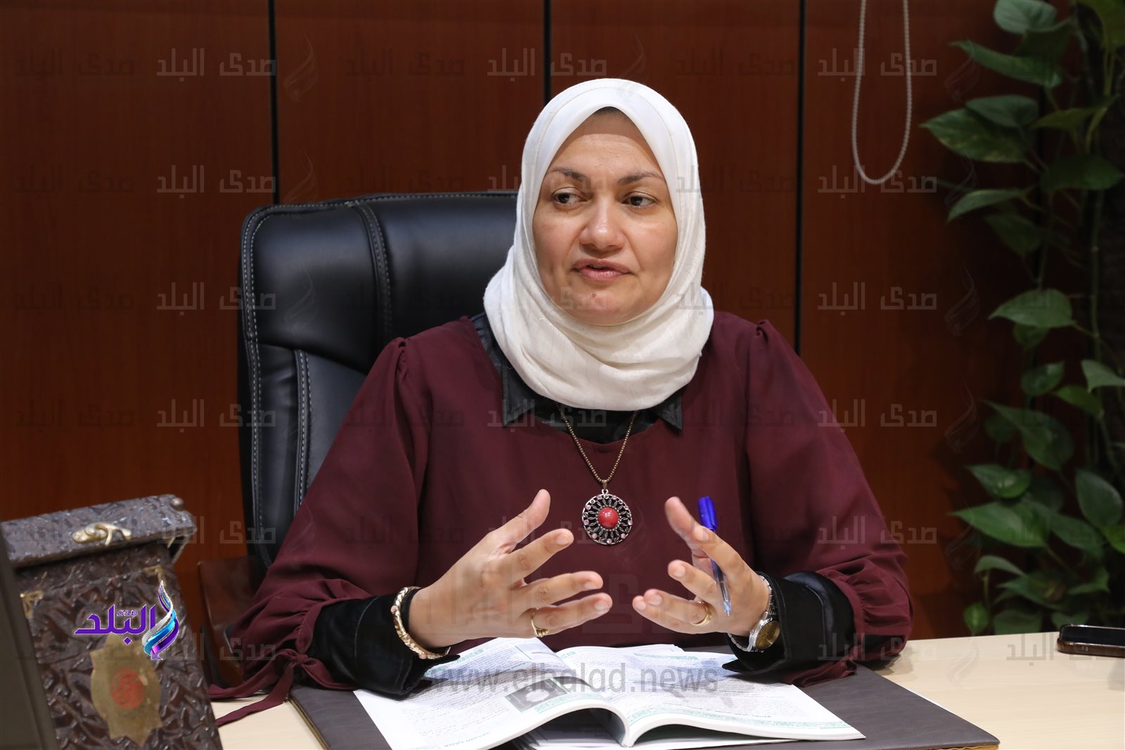 الدكتورة نهلة الصعيدي رئيس مركز تطوير تعليم الطلاب الوافدين