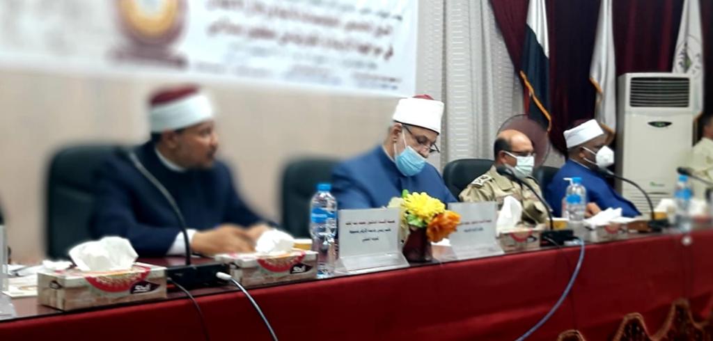 وكيل الأزهر خلال مشاركته مؤتمر أسيوط