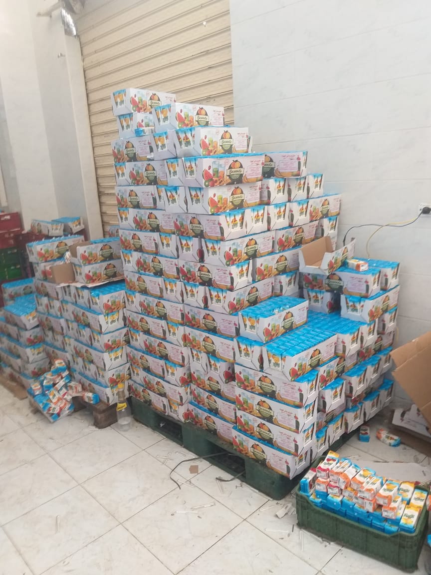 ضبط مصنع مخالف فى حملة تموينية بالدقهلية