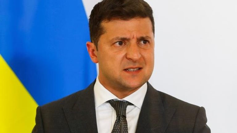 الرئيس الأوكراني