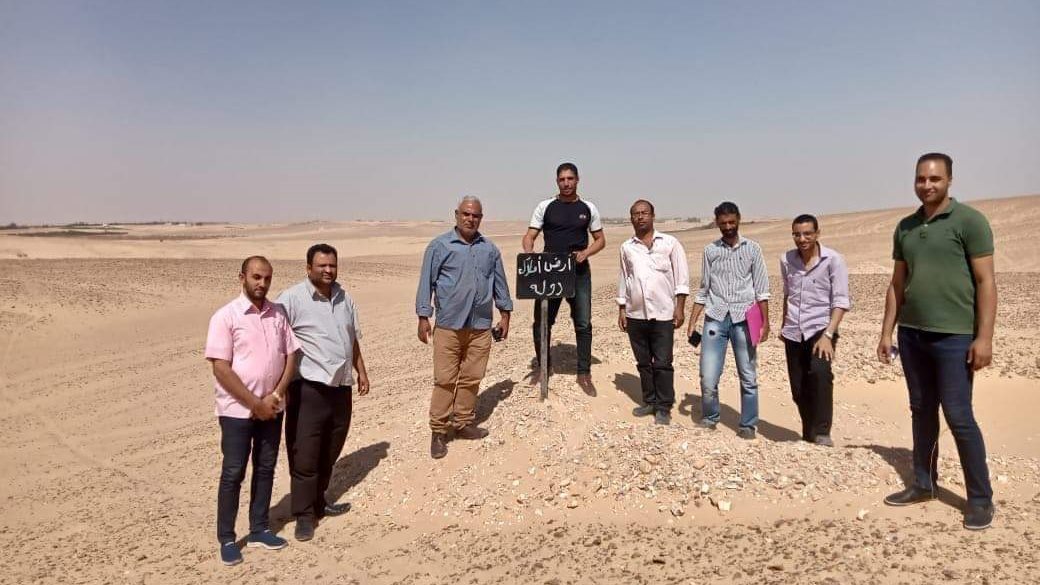 إزالة التعديات على املاك الدولة بالمنيا 
