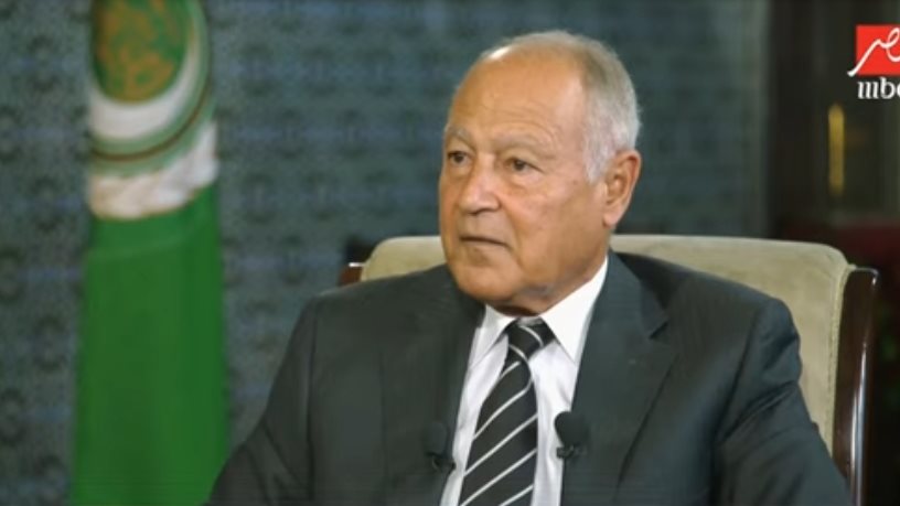 أحمد أبو الغيط، الأمين العام لجامعة الدول العربية