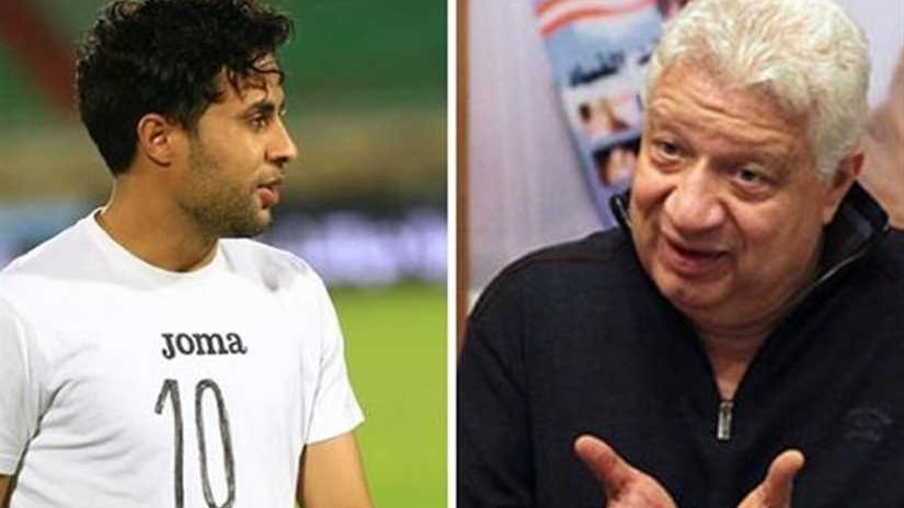 مرتضى منصور ومحمد ابراهيم 