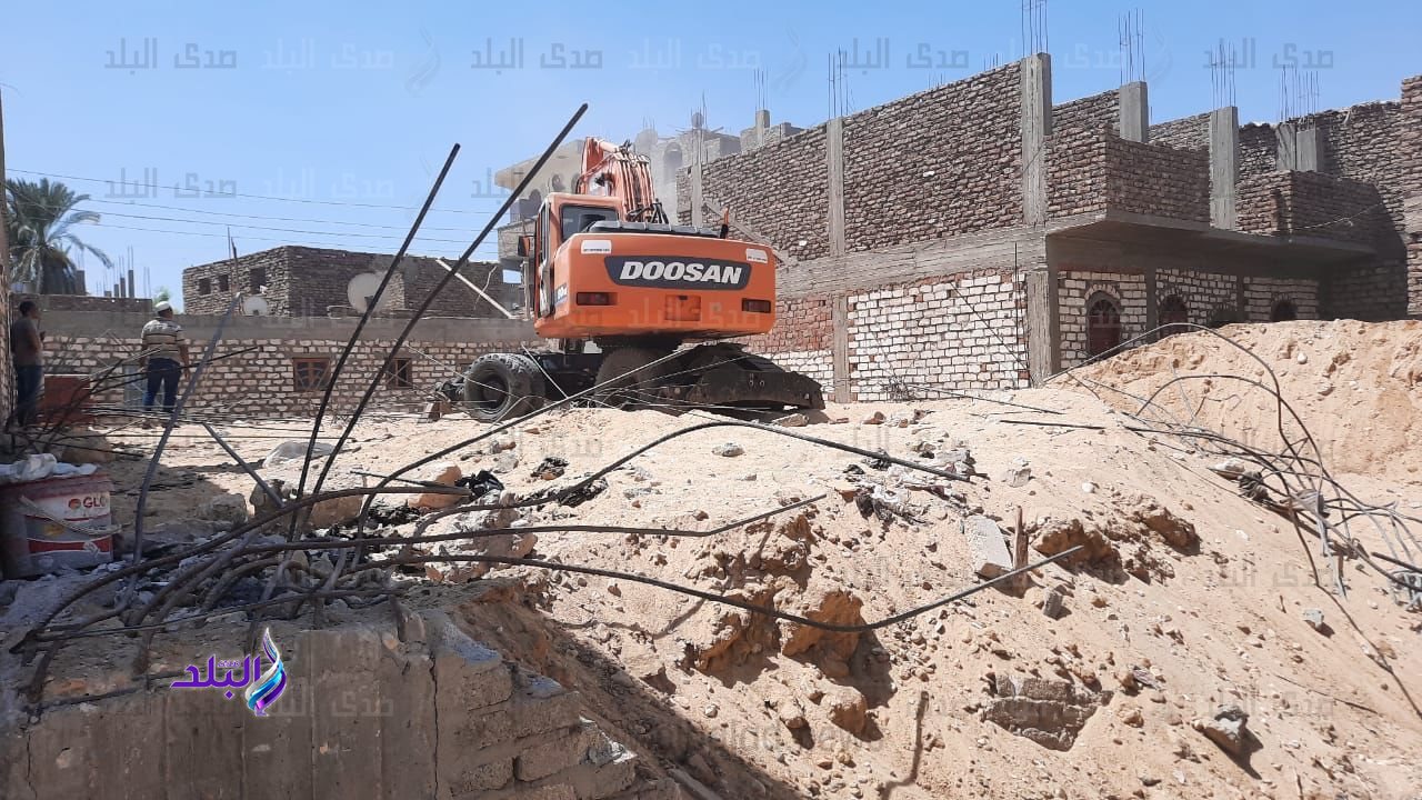 ازالات فى المهد بالبياضية جنوب الأقصر 