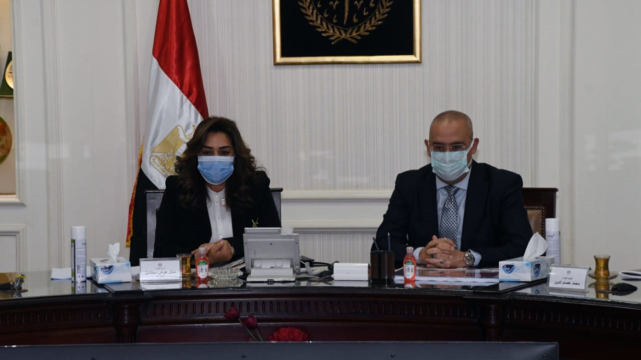 وزير الإسكان و محافظ دمياط