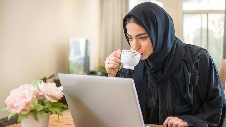 العمل من المنزل