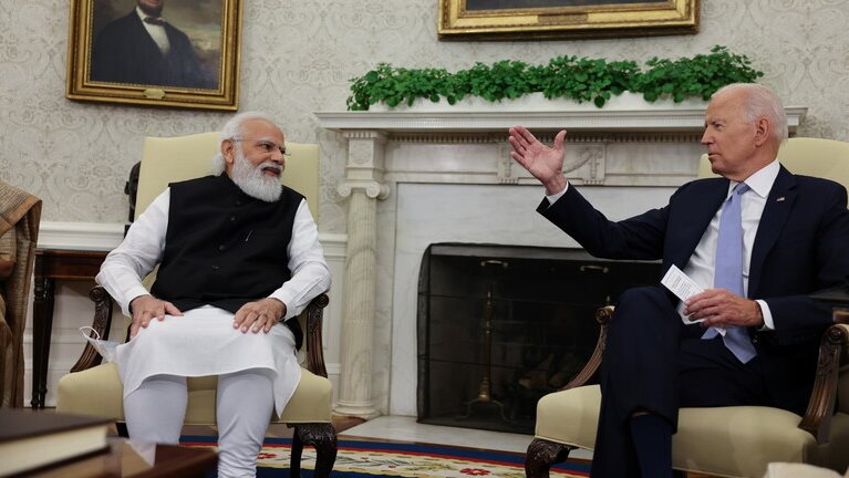 بايدن ومودي