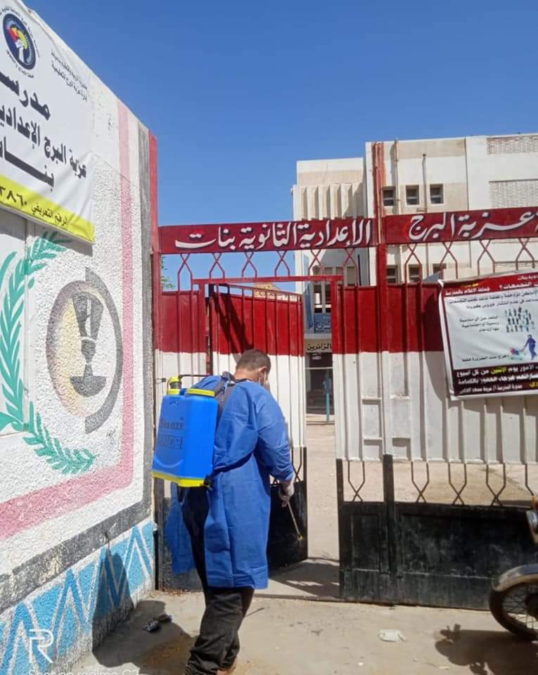 أعمال الرش والتعقيم 