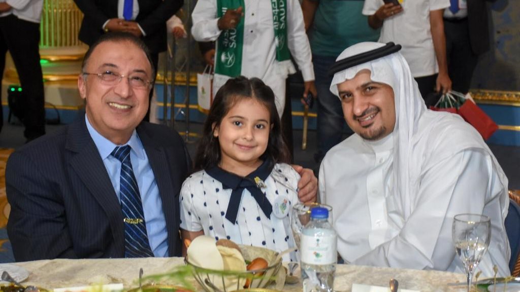 محافظ الإسكندرية والقنصل السعودي في احتفالية اليوم الوطني