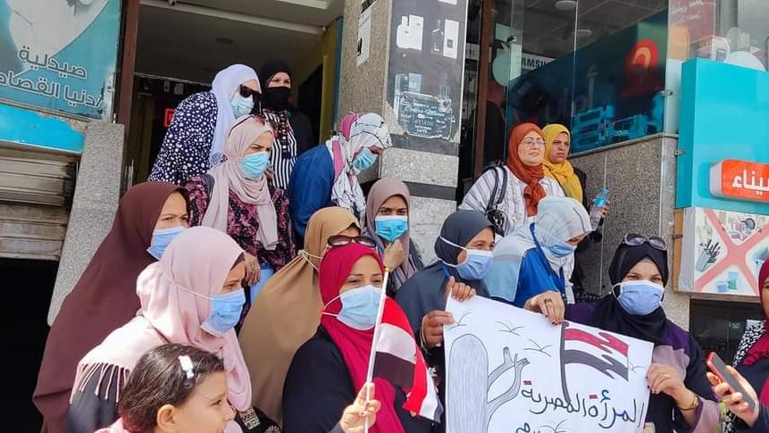 حملة طرق الابواب المراة صانعة السلام بسيناء
