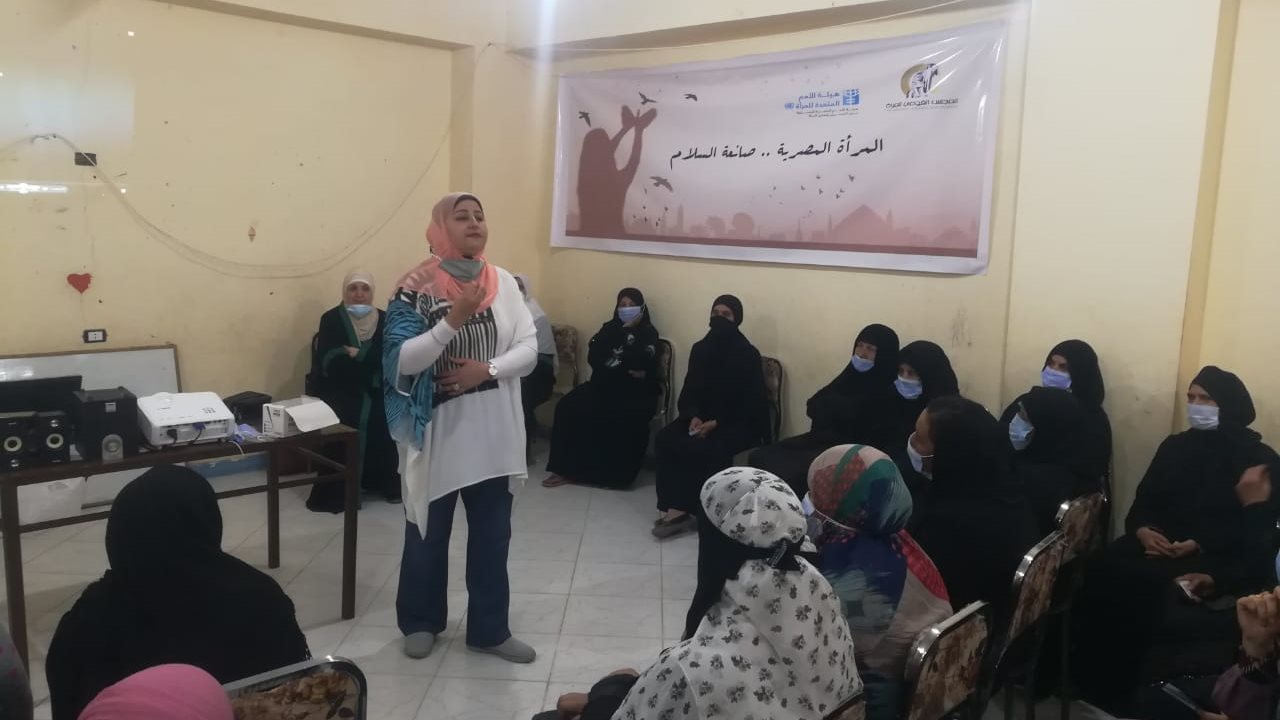 حملة المجلس القومي للمرأة بالمنيا 