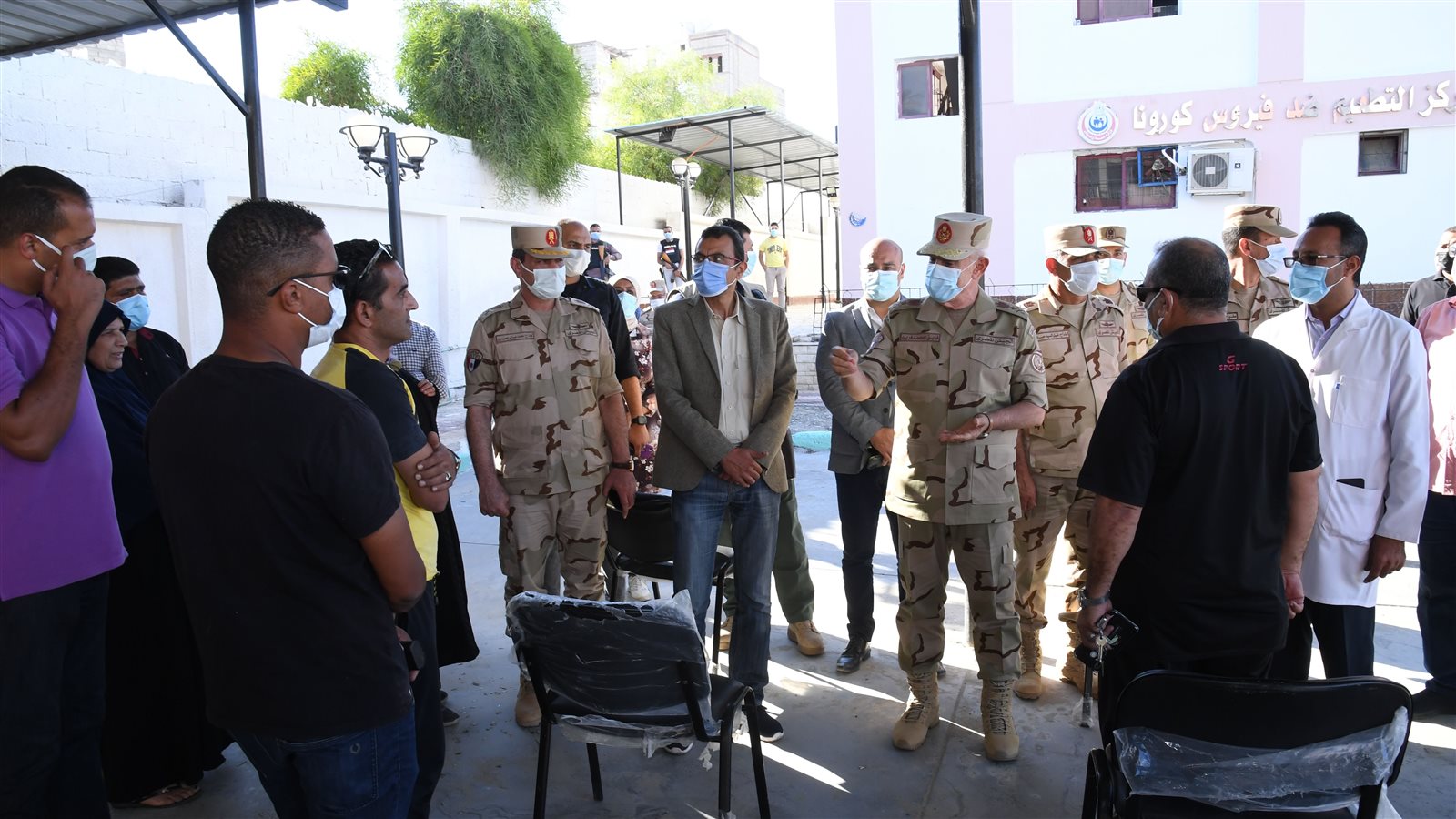 الفريق محمد فريد رئيس الأركان
