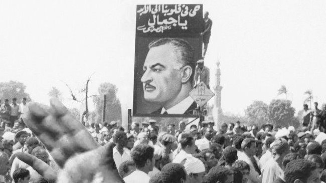 جنازة جمال عبد الناصر